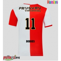 Camiseta Feyenoord Goncalo Borges #11 Primera Equipación 2025-26 manga corta